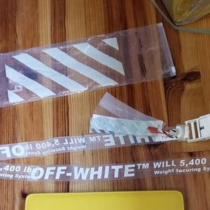 Off-white Rubber Belt